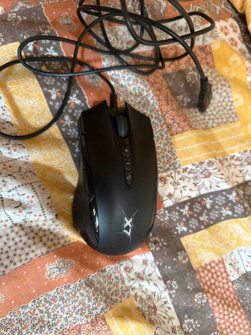 Миша A4Tech X89 USB Black