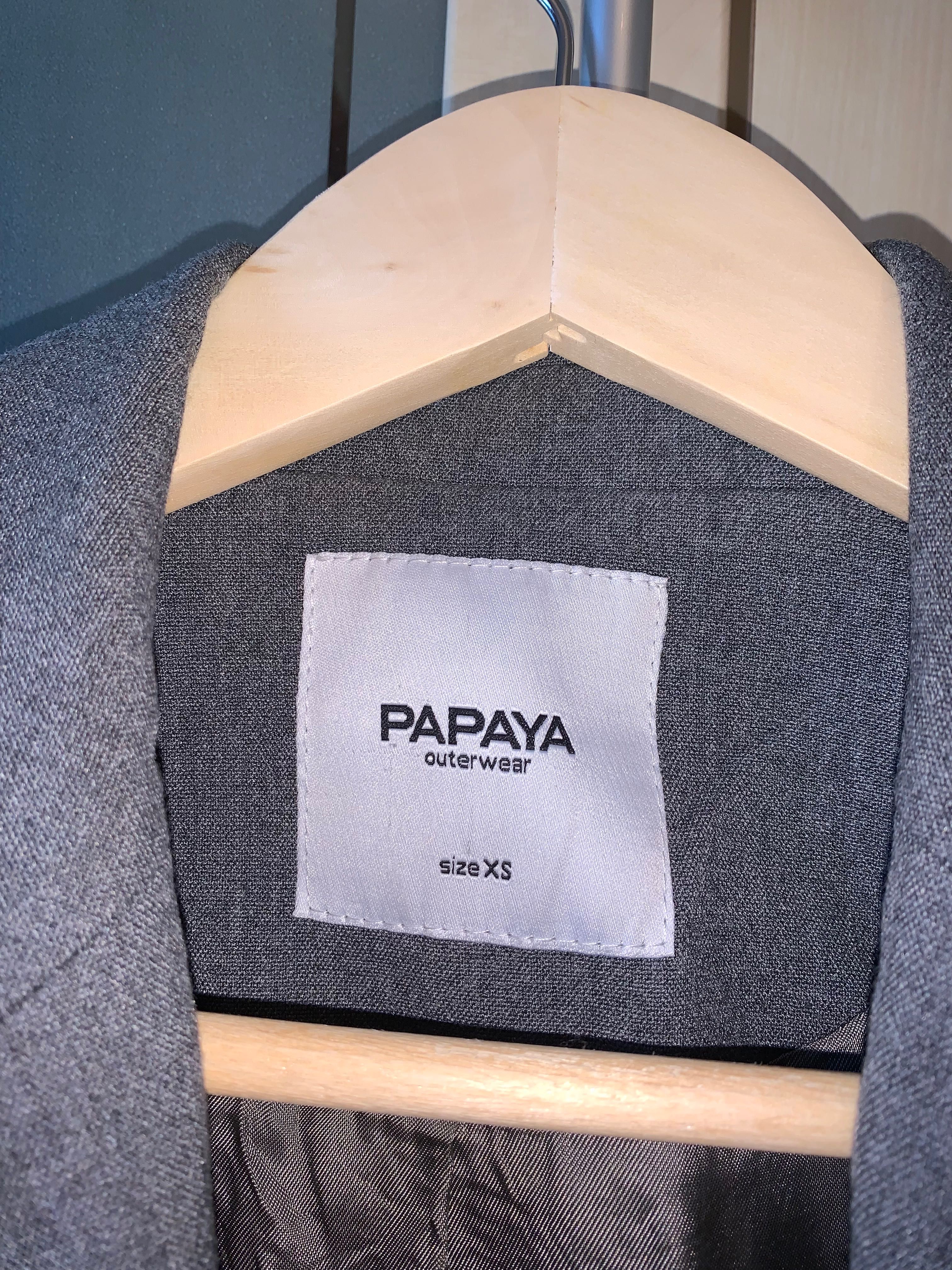Піджак Papaya XS, в ідеальному стані, сірого кольору.