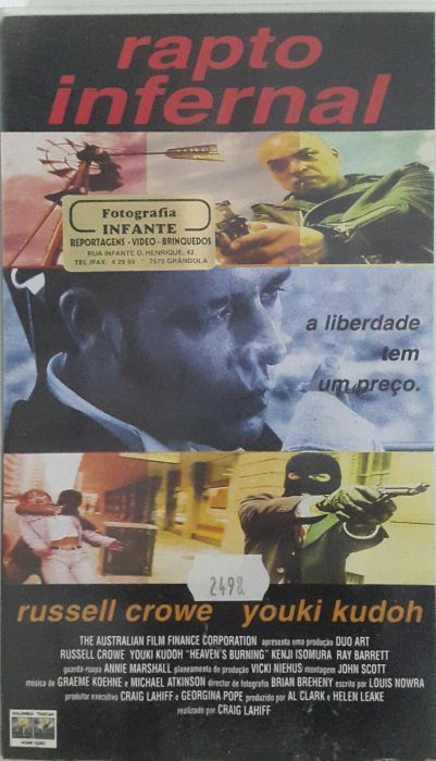 23° Pack de 8 filmes VHS.