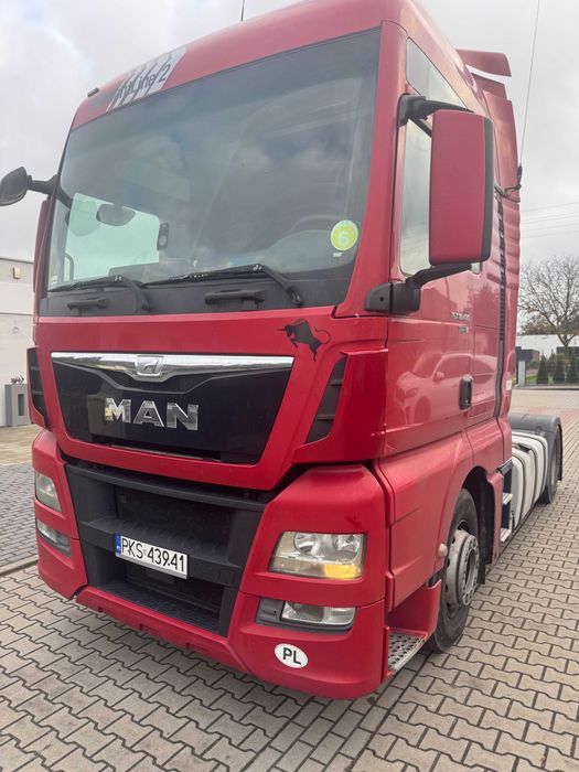 Man TGX, 2015, krajowy, drugi właściciel.
