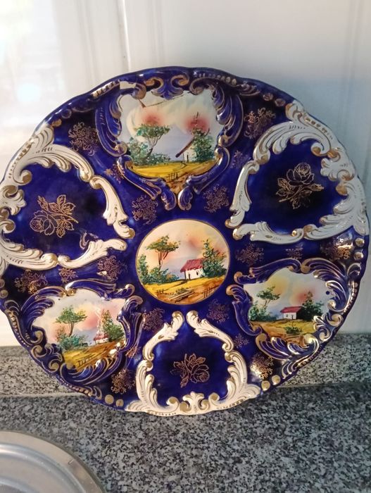 Prato antigo azul