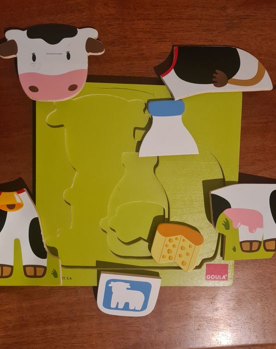 Puzzle Goula, em madeira a partir dos 12/18 Meses