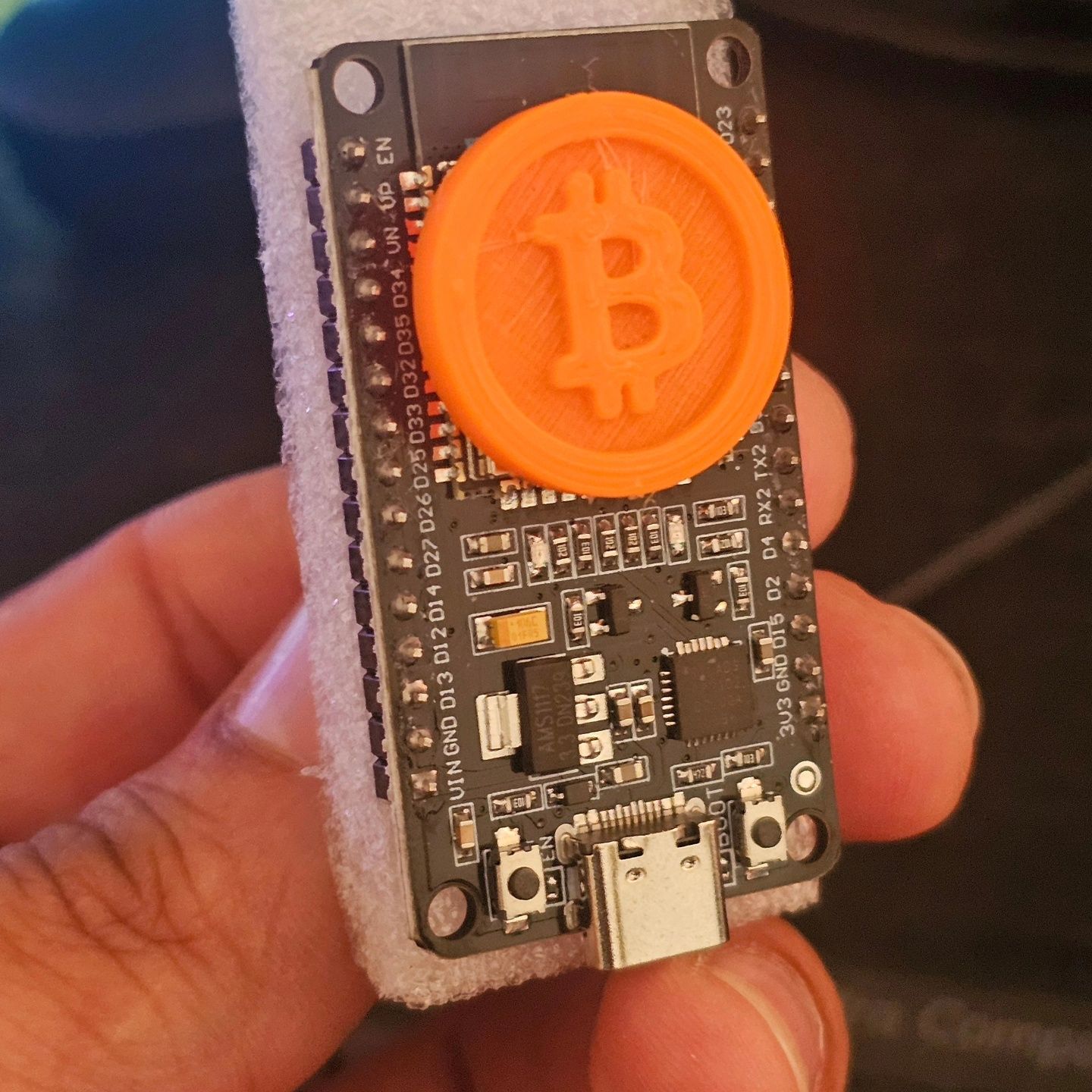 Nerdminer esp32 sem tela.