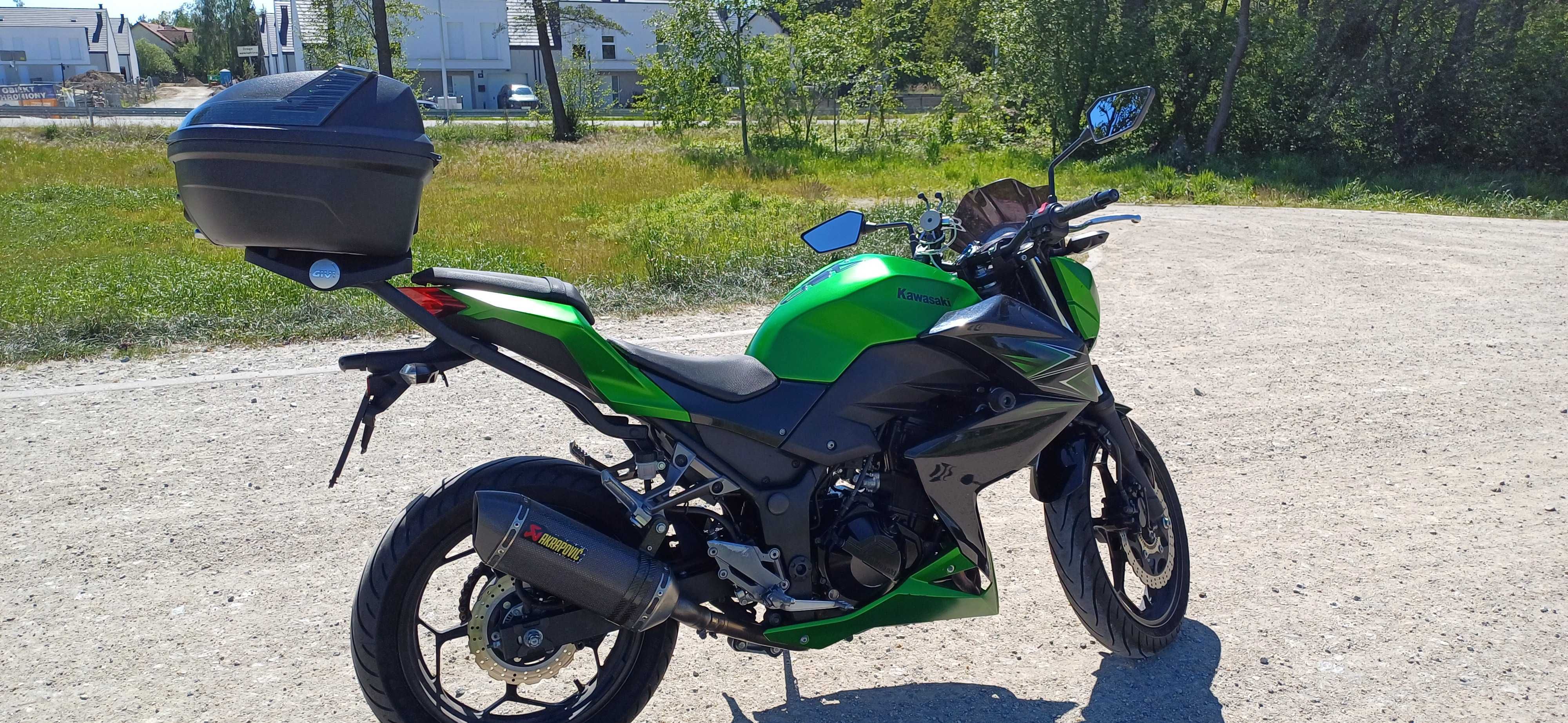 Kawasaki z300 z kufrem