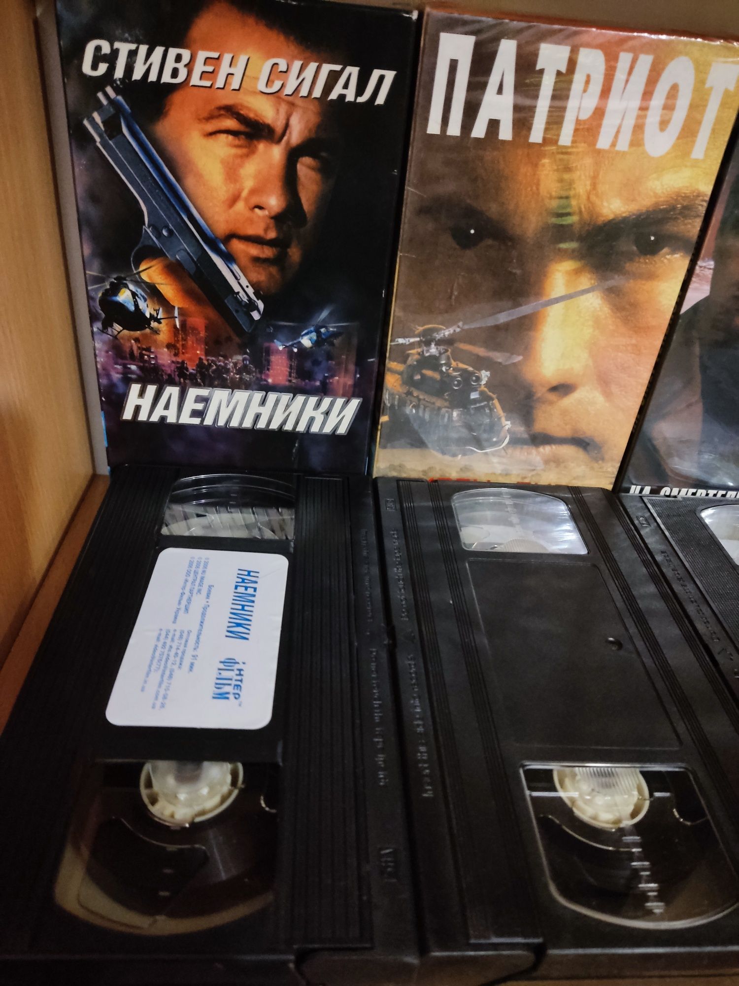 Видеокассеты Стивен Сигал / Steven Seagal collection / VHS