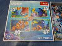 Puzzle Trefl 4w1 Gdzie jest Dory, Minionki