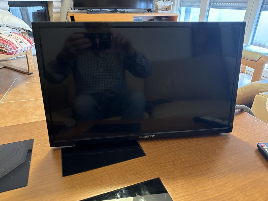 Tv seeview 12volts para autocaravana com leitor dvd/cd