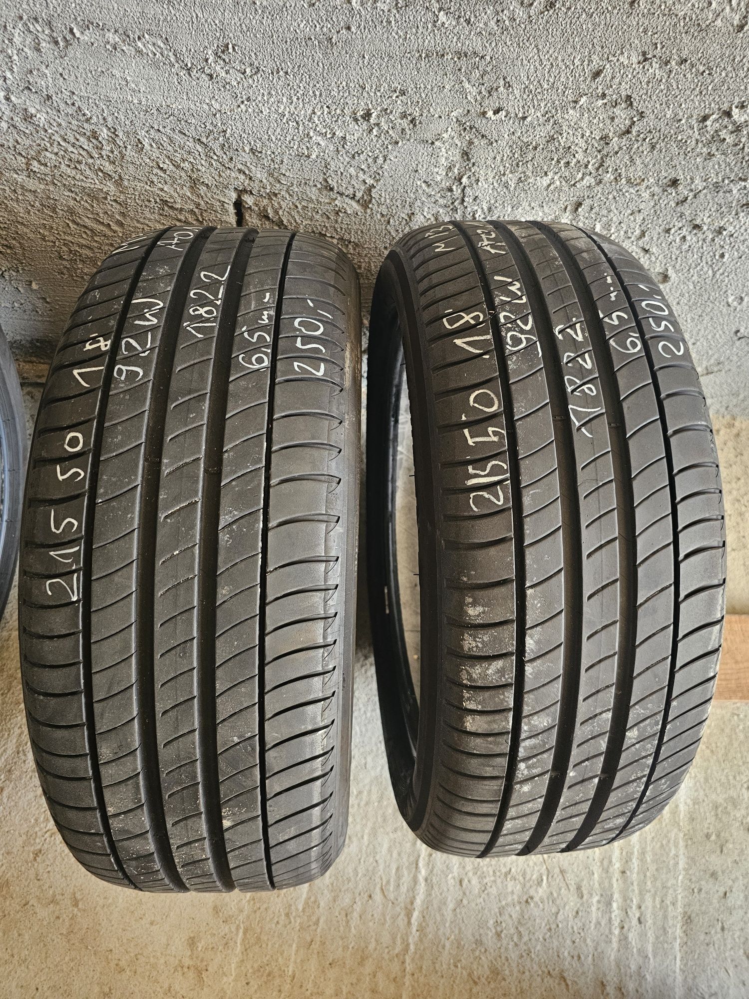 215/50R18 Michelin Primacy 3 Lato