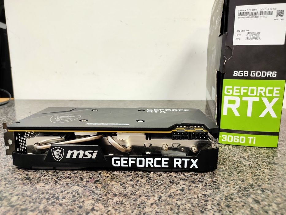 Видеокарта MSi Gaming RTX 3060 Ti 8 Gb (Samsung) магазин NEON