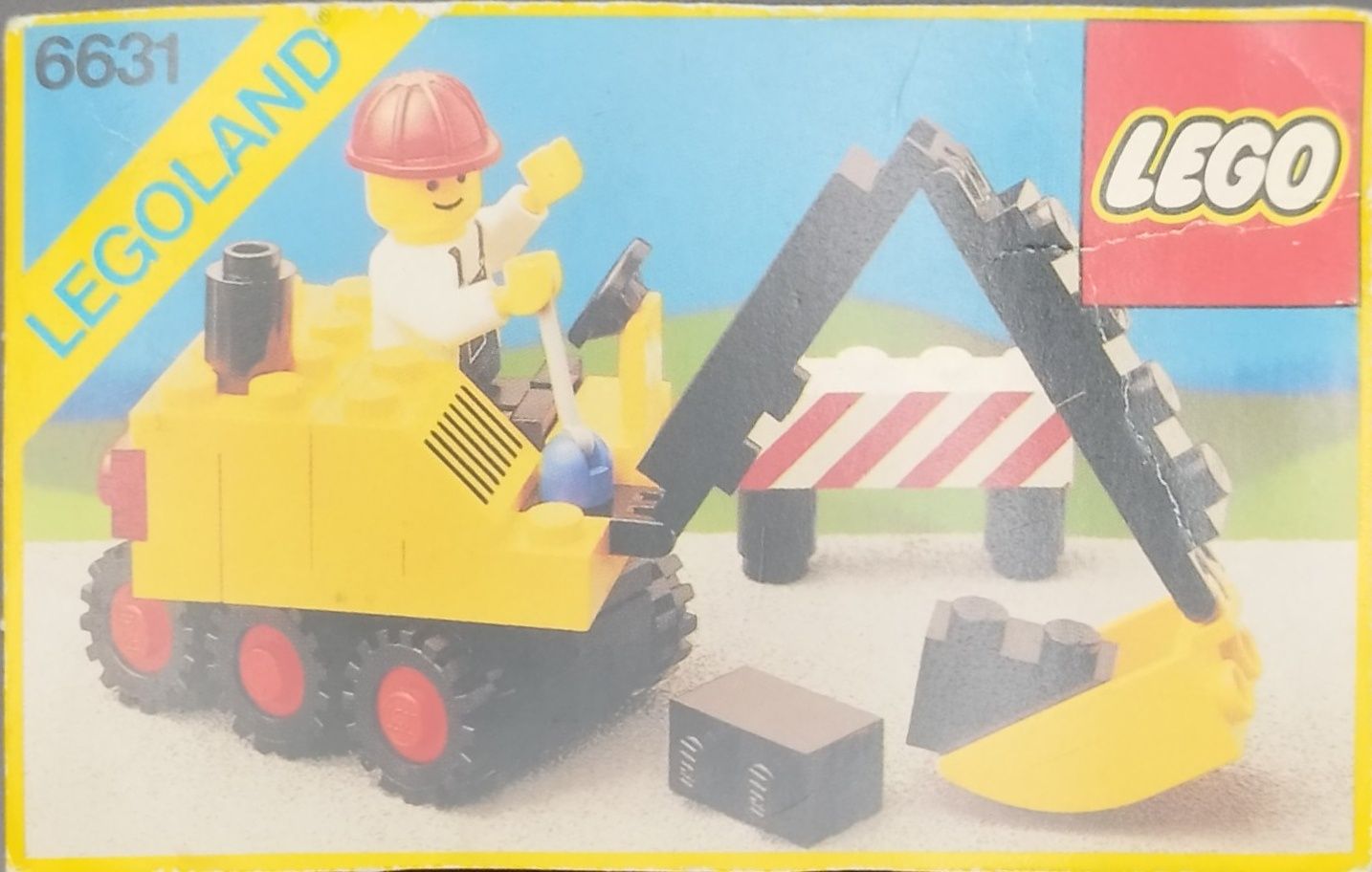 LEGO Classic 6631 Mini Koparka zestaw klocki
