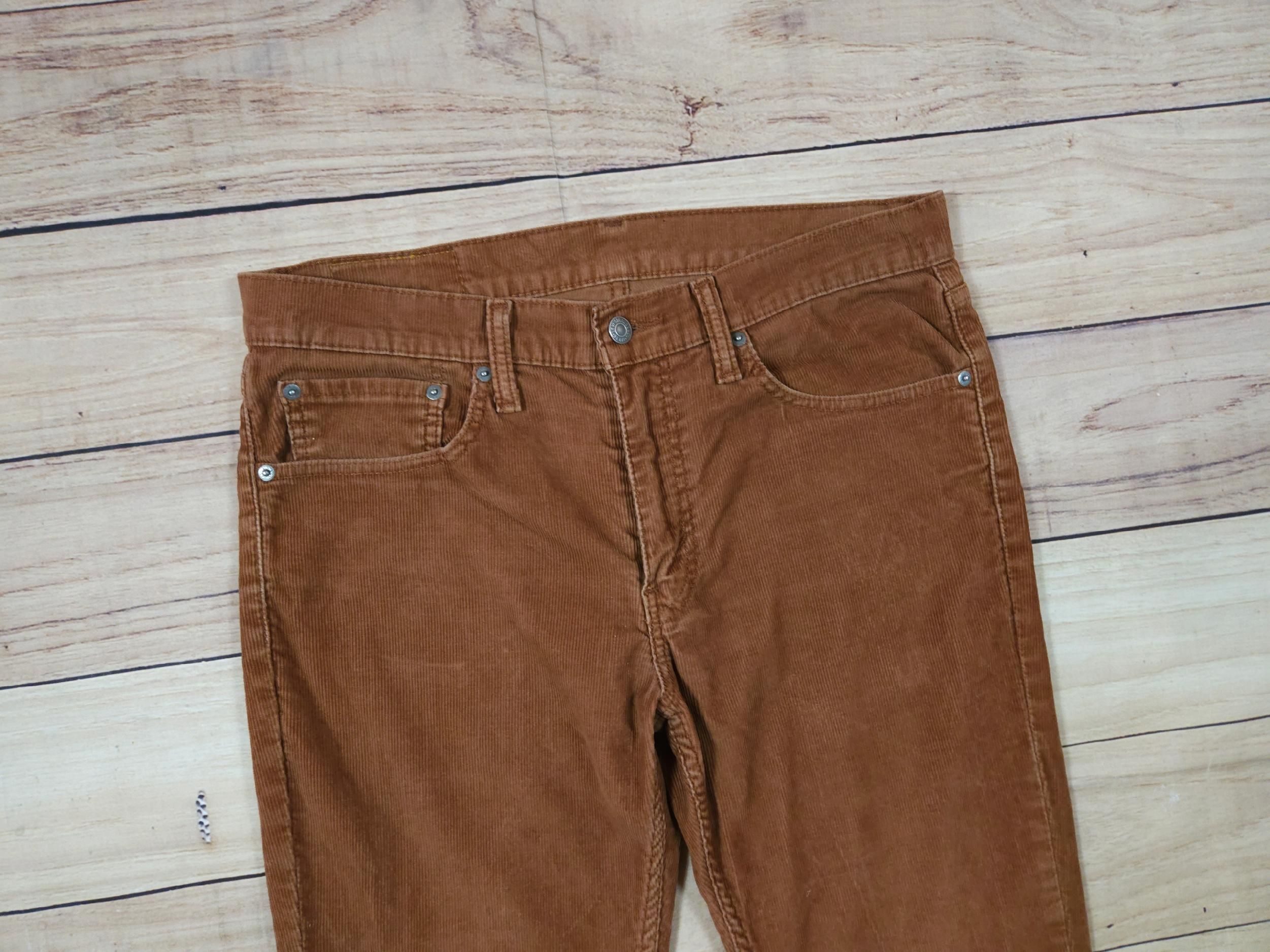 LEVI'S 511 Spodnie Sztruksowe Męskie r. 32/30