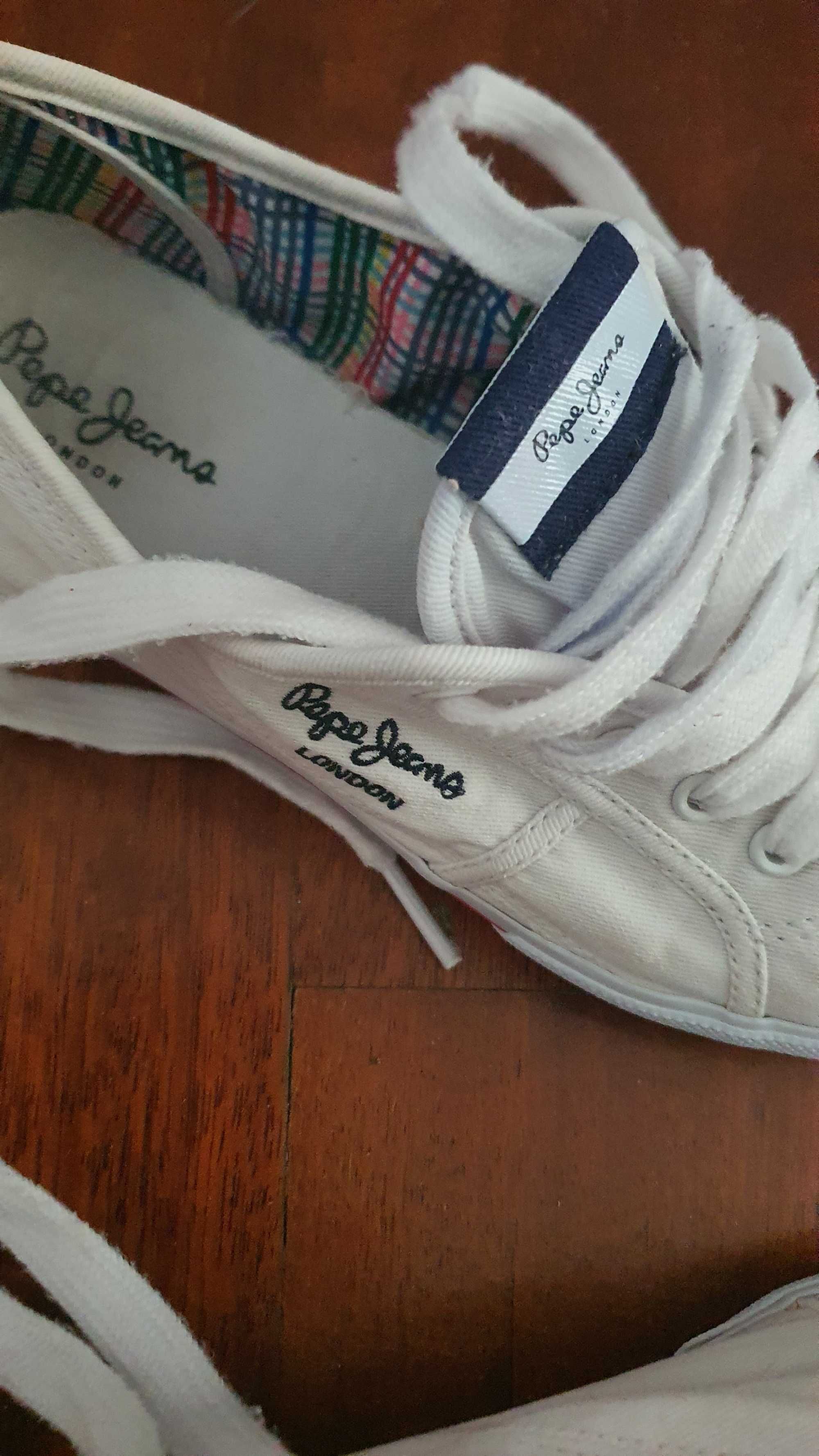 Trampki pepe jeans 38 biale