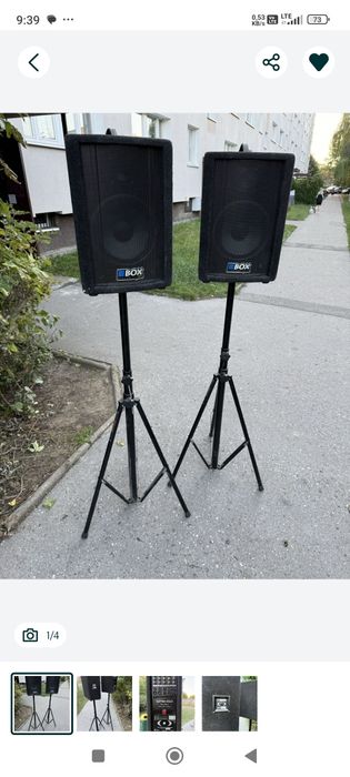 Sprzeda dwa głośniki box electronics spm 150