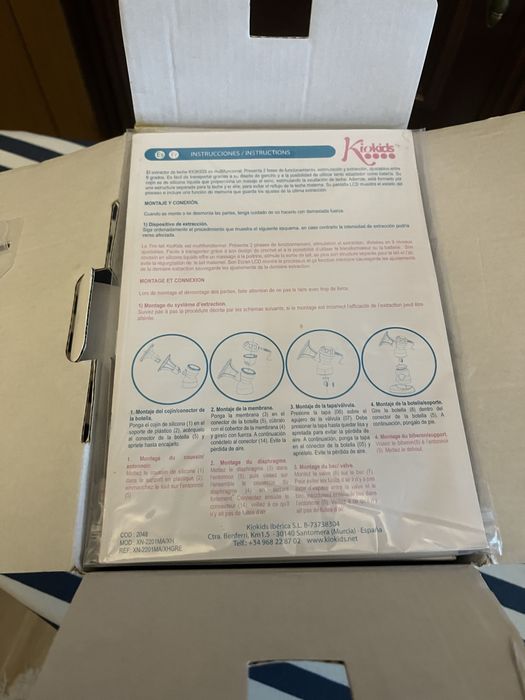 Bomba eletrica de extraçao leite materno OFERTA sacos conservacão