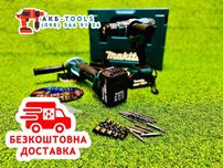 2/1 Makita Акумуляторна Болгарка + Акумуляторний Шуруповерт 36V8A