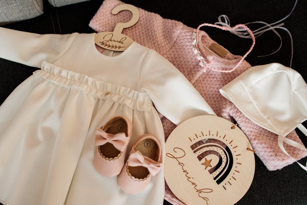 Komplet na chrzest La Mere 2022 + GRATIS