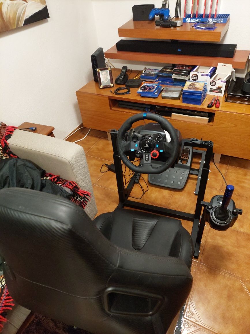 VENDO  Sim Racing Volante Logitech G29 Com Garantia