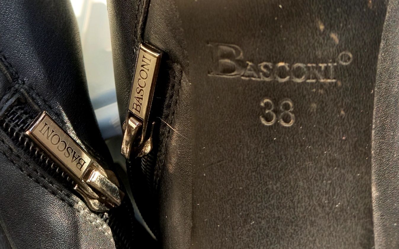 Чоботи-панчохи Basconi шкіряні