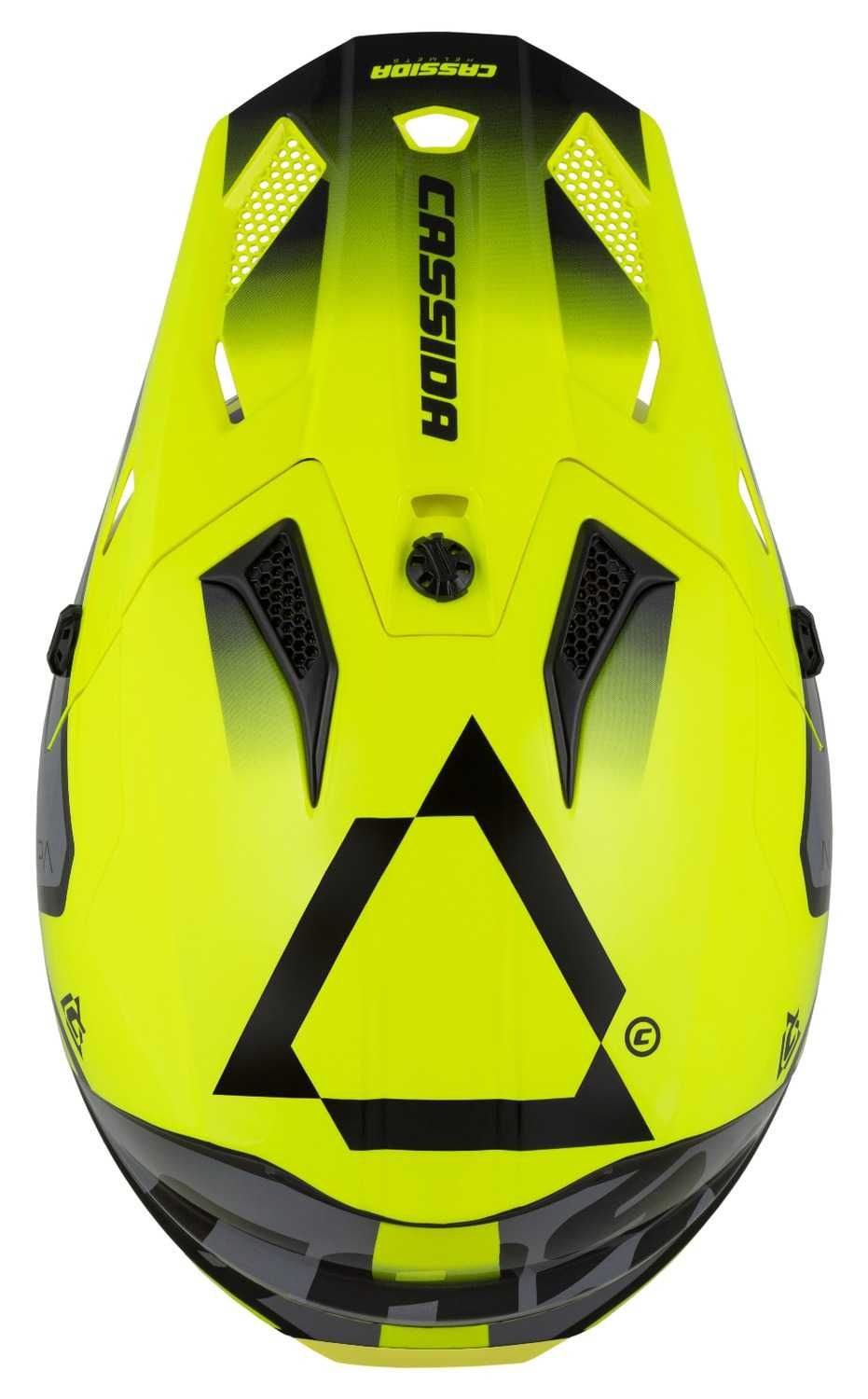 Kask Motocyklowy CASSIDA CROSS CUP2 Pod interkom XS-XXL +KOMINIARKA