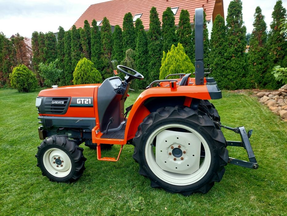 Traktorek Kubota GT21 21KM 4x4 wspomaganie 1997 Oryginał Tylko 838 mth