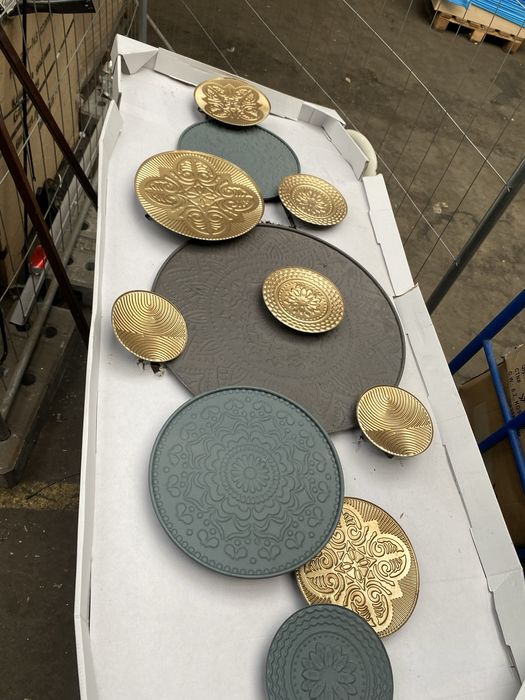 Metalowa dekoracja scienna ozdoba na sciane