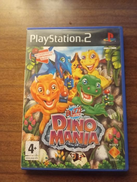 Dino Mania jogo ps2