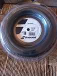 Cordas de ténis Babolat RPM Rough pretas - 100m (dentro da bobine)