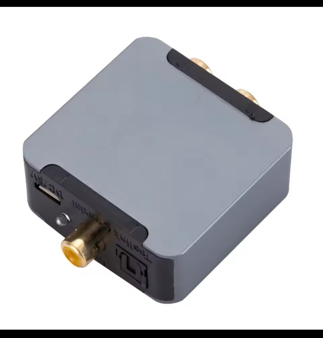 KONWENTER AUDIO DAC cyfrowy - analogowy. Optical to RCA chinch
