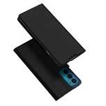 Etui Z Klapką Dux Ducis Skin Pro Do Motorola Edge 20 Czarny