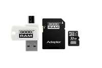 Karta pamięci microSDHC Goodram M1A4-0320R12 32GB + adapter SD i USB