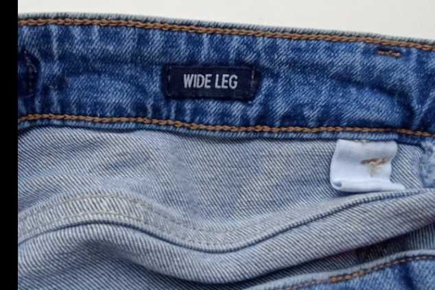Джинсы wide leg 42-44