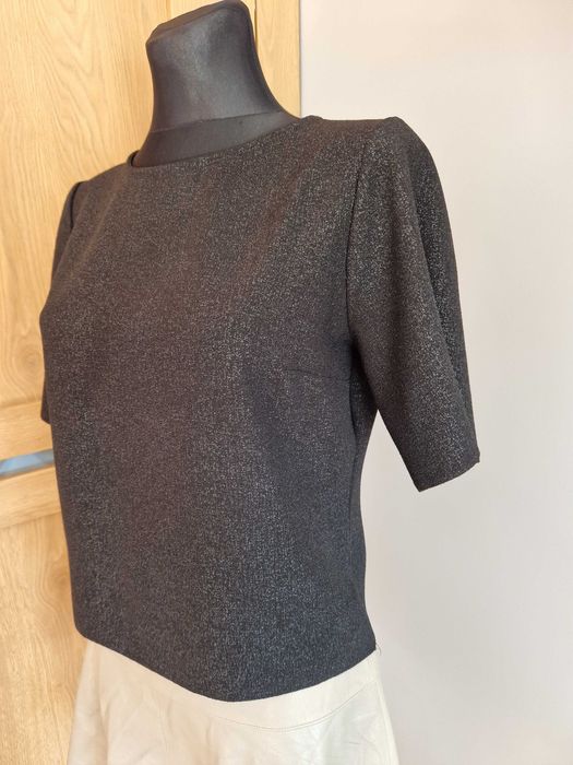 Czarna bluzka kapsułowa New Look rozmiar S/M