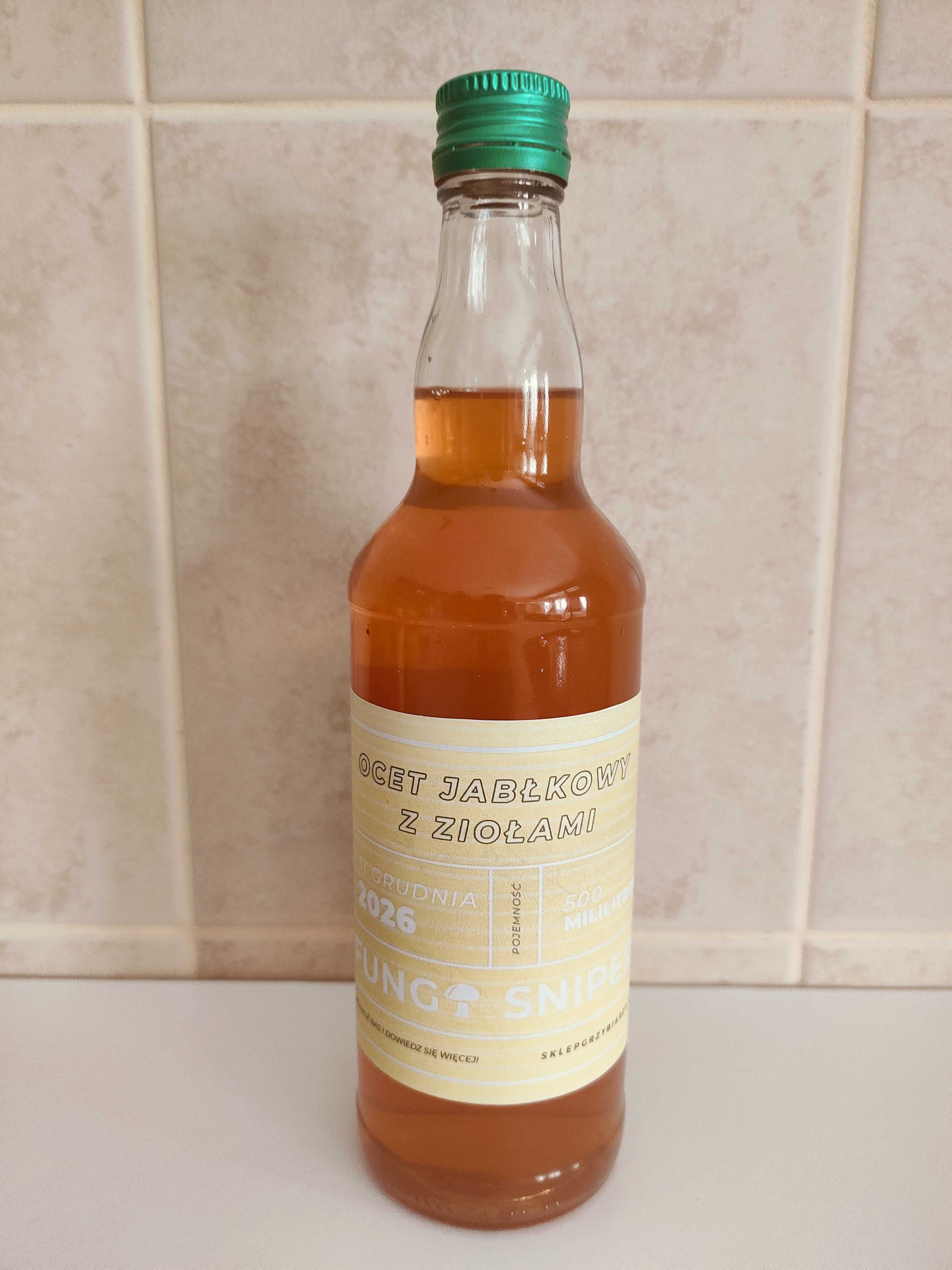 Ocet Jabłkowy z Ziołami (500ml)