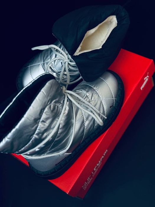 Жіночі дутіки Puma Зимові Сноубутси пума женские сапоги пума зима