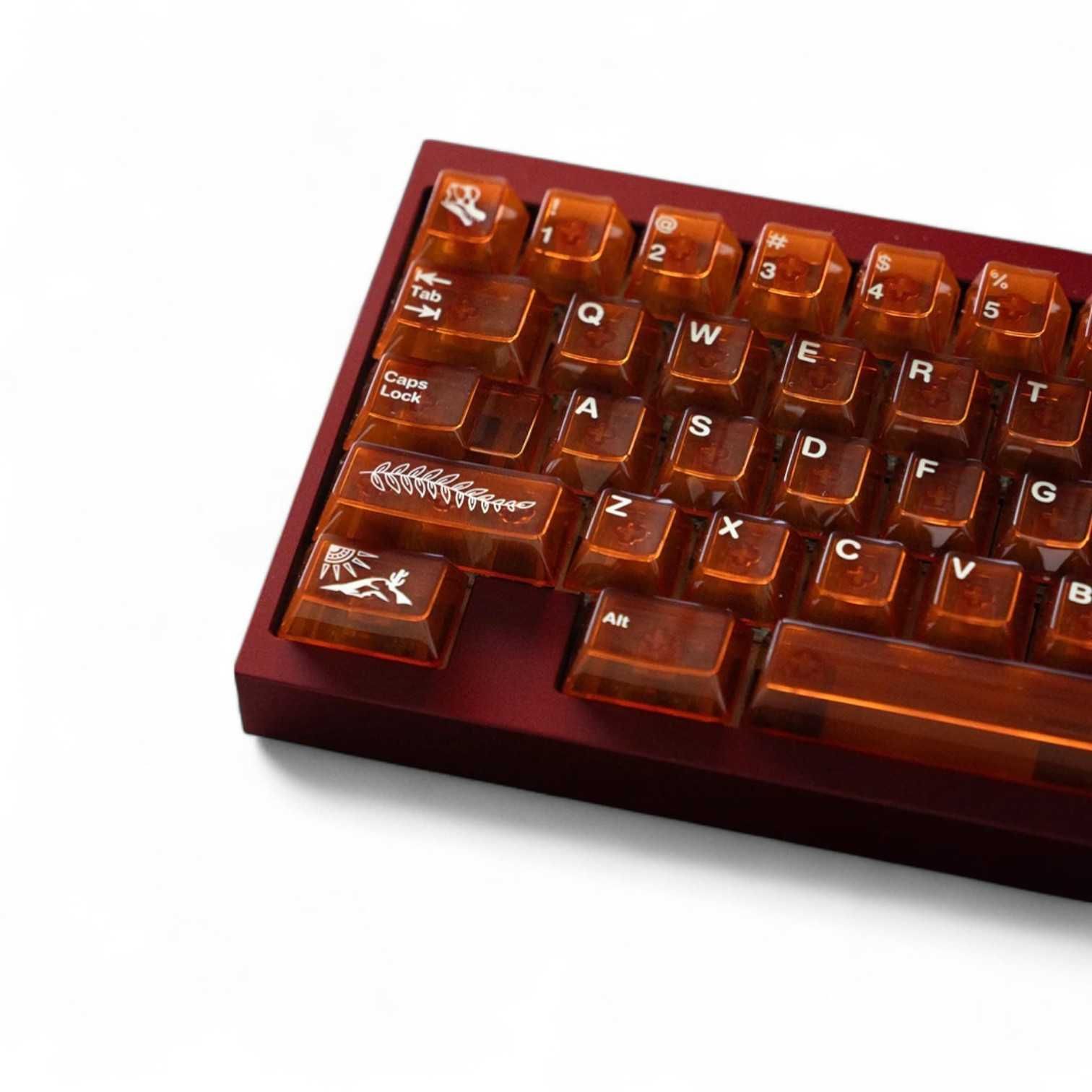 Різні кейкапи (Shine-Throught) для механічних клавіатур з RGB
