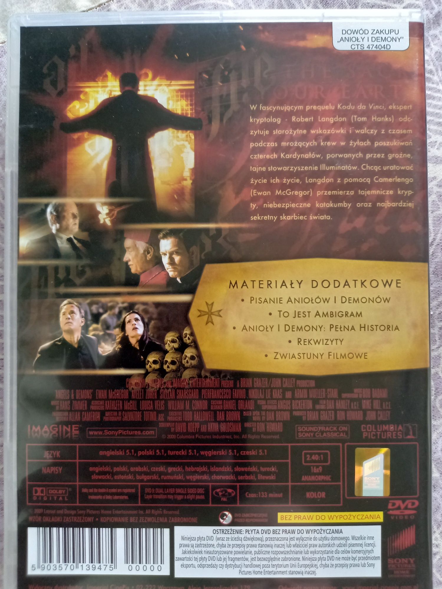 Film na DVD Anioły i demony