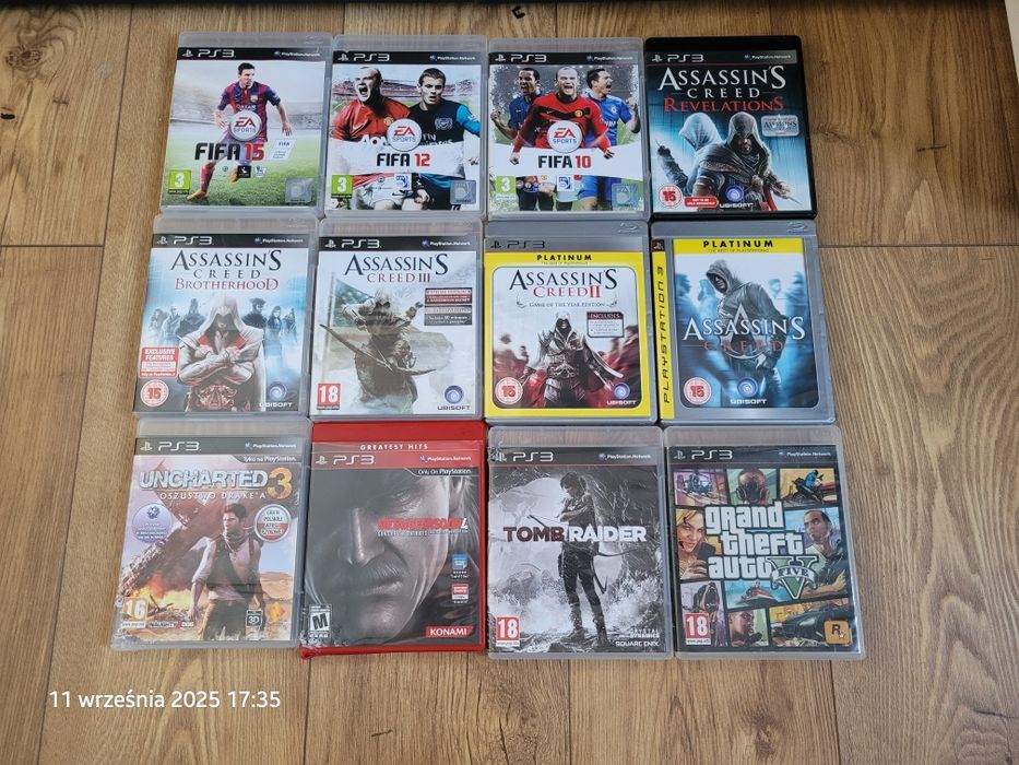 Ps3 gry mega zestaw