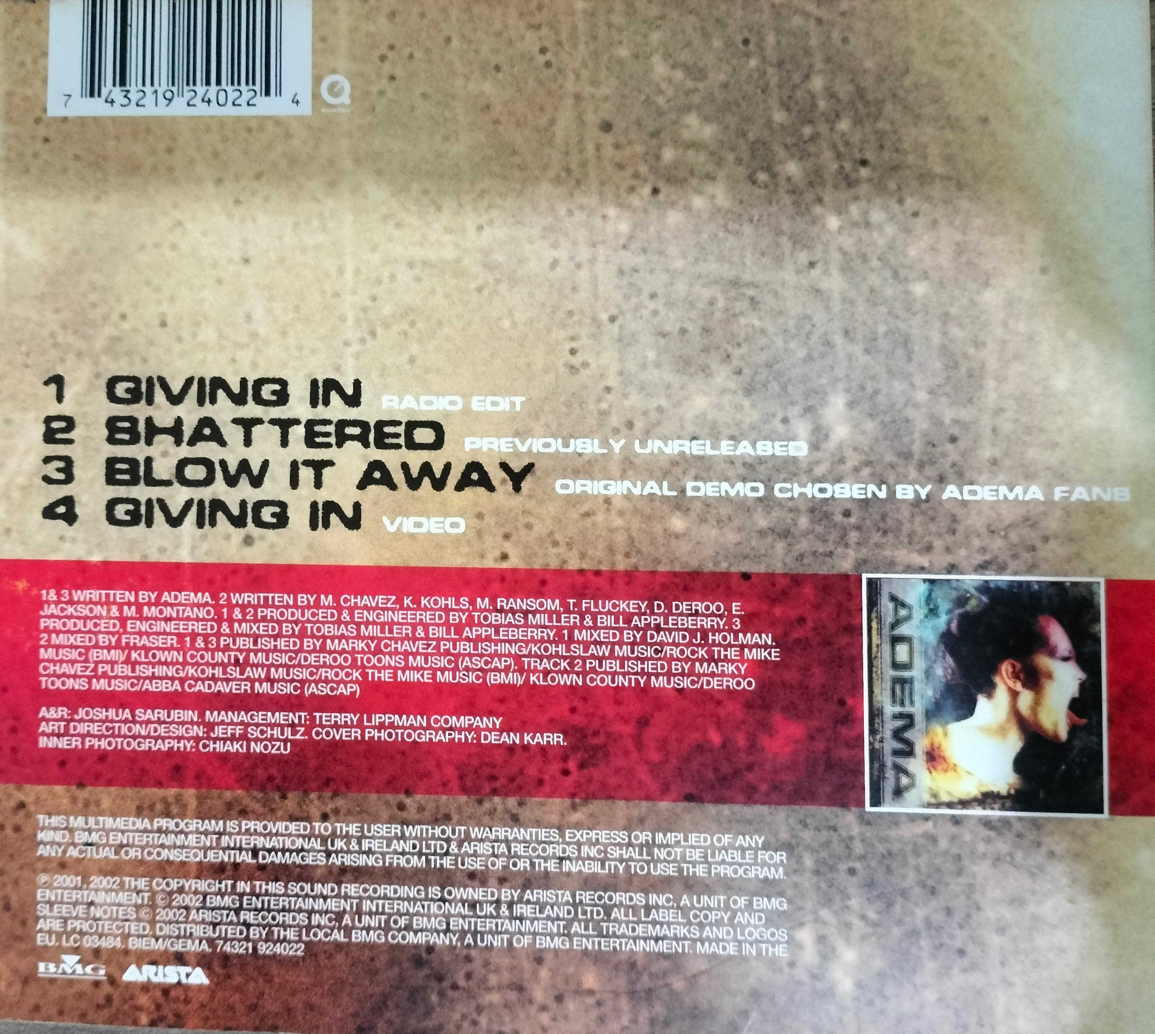 Adema - Giving In