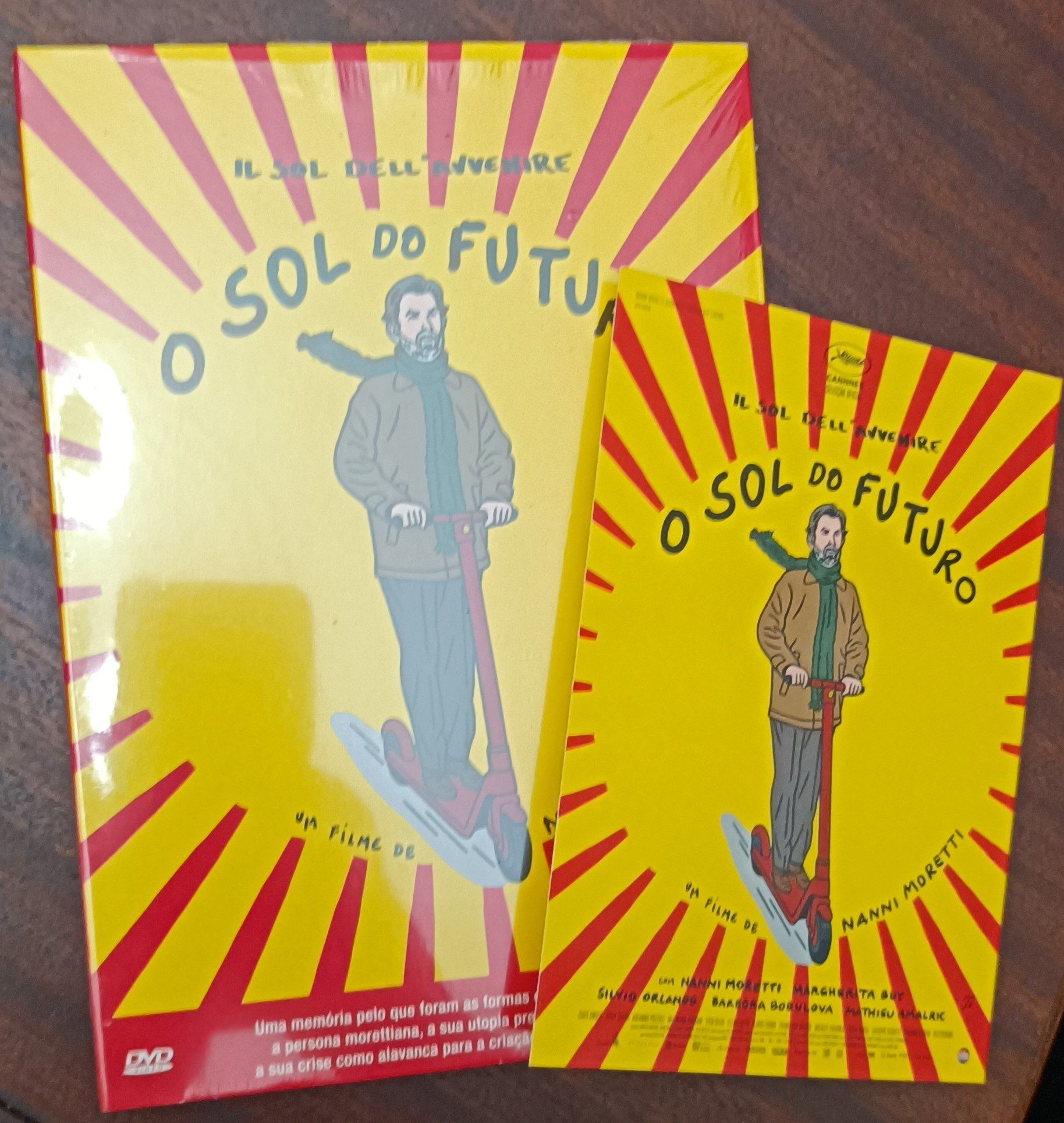 "O Sol do Futuro" de Nanni Moretti RARO