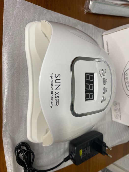 Led лампа для маникюра и наращивания ногтей SUN X5 max 80W 45светодиод
