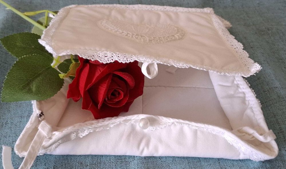 Nap14 - Caixa em algodão para guardar guardanapos