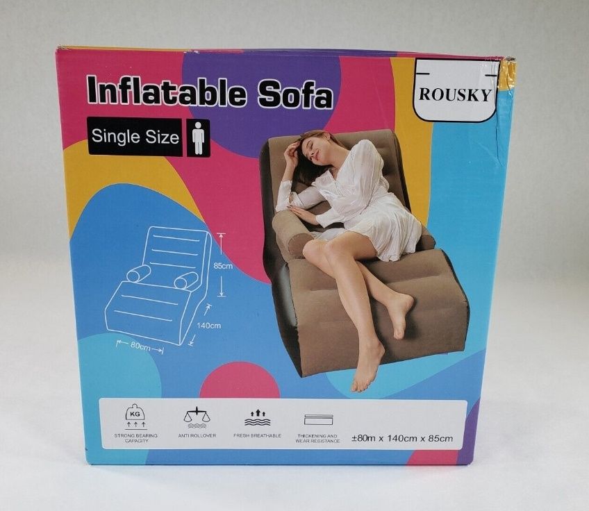Надувное кресло/шезлонг/кровать надувная/диван ленивый в форме S