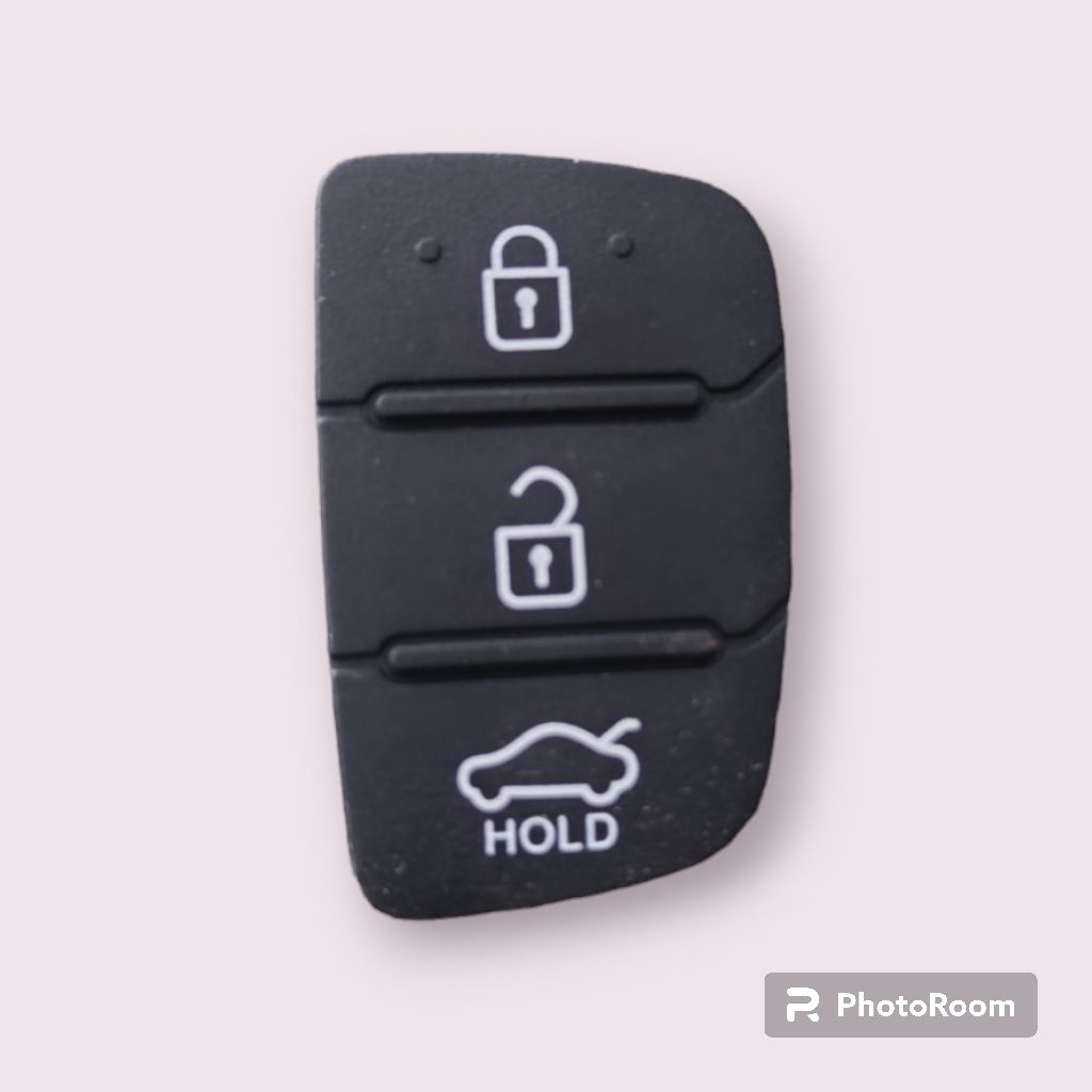 Резиновые кнопки на ключ для Hyundai Sonata LF YF Santa Fe ix45