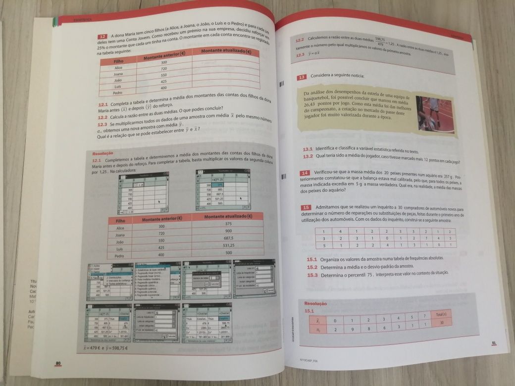Manual de Matemática A 10°ano com caderno de atividades