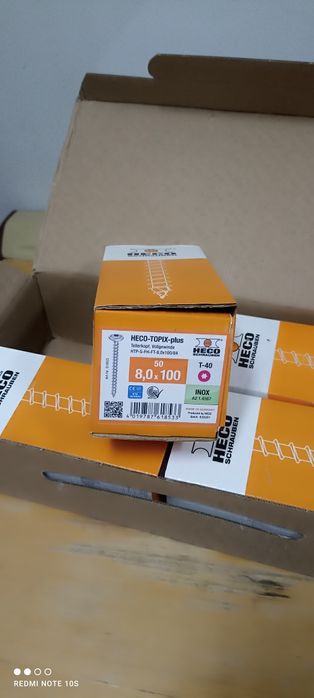 Саморізи з нержавіючої сталі