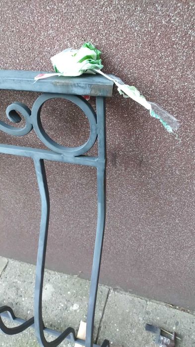 Barierka stalowa balkonowa balustrada taras balkon