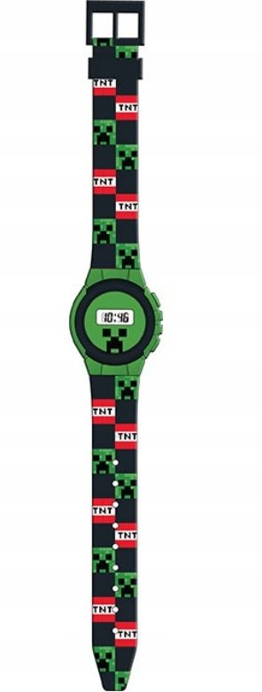 Zegarek cyfrowy MINECRAFT CREEPER elektroniczny z gry gra