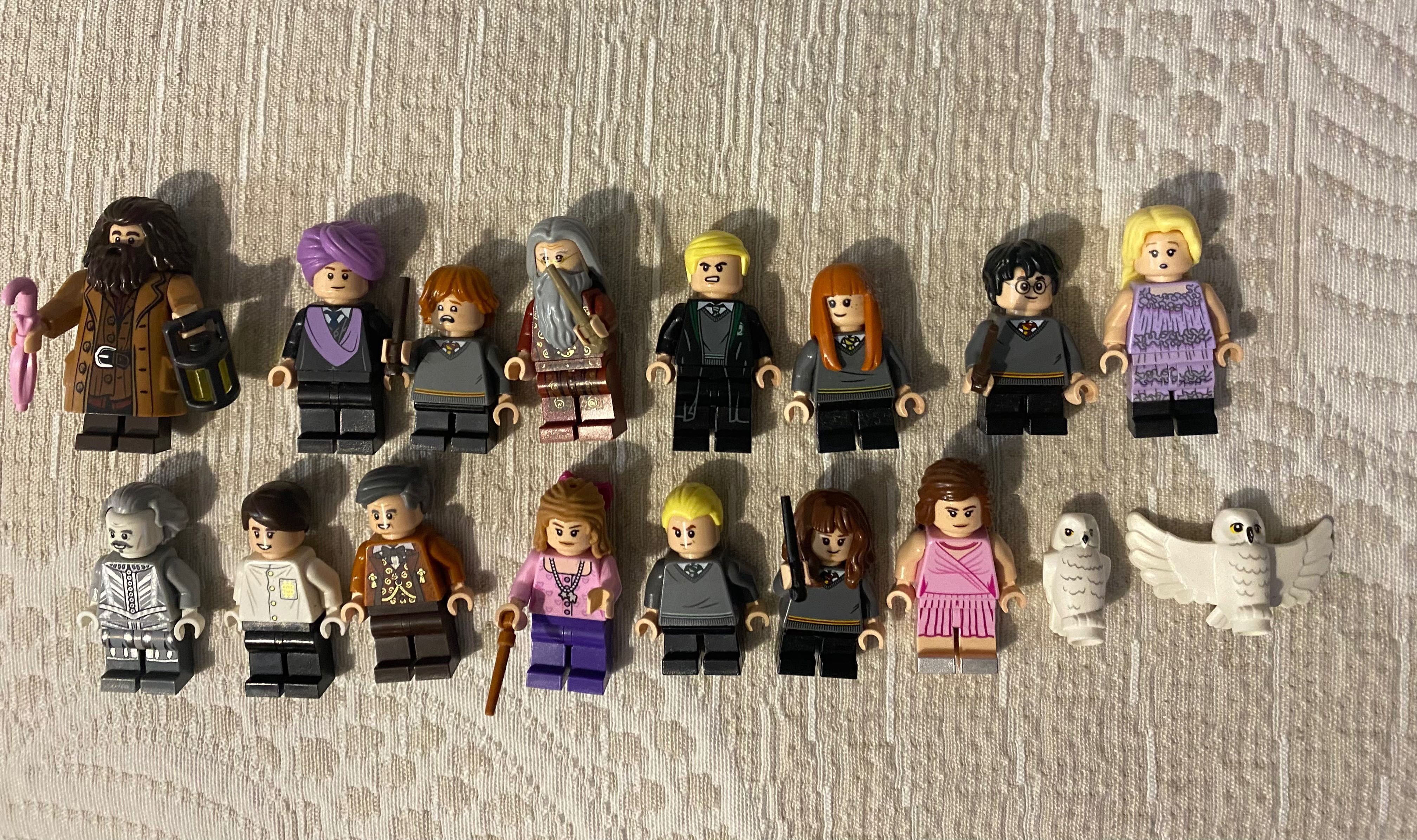 Lego figurki oryginalne Harry Potter 19 sztuk