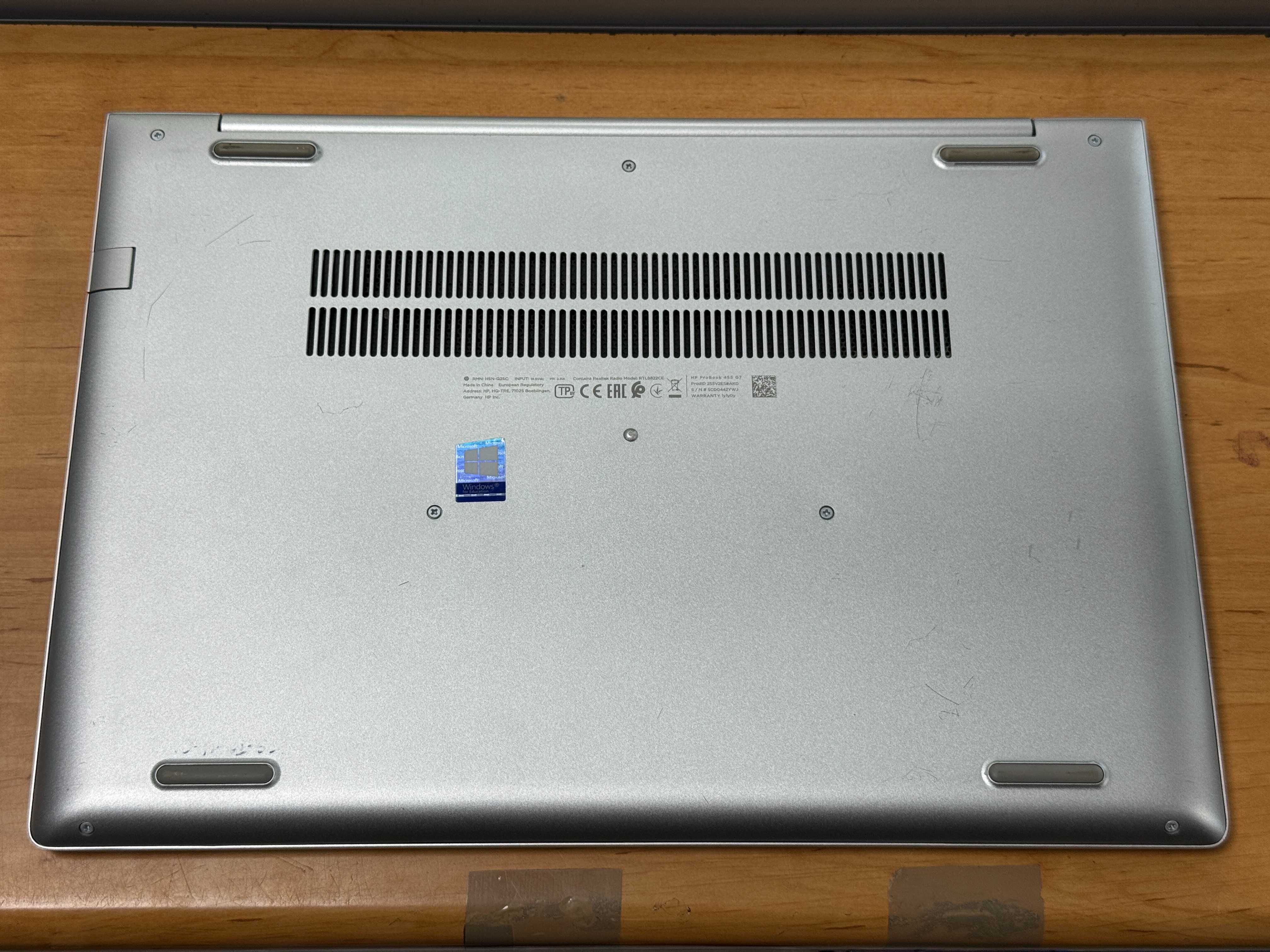 Laptop 15" HP ProBook 455 G7 FHD/Ryzen3/512ssd/16GB/Win10Pro/USB-C