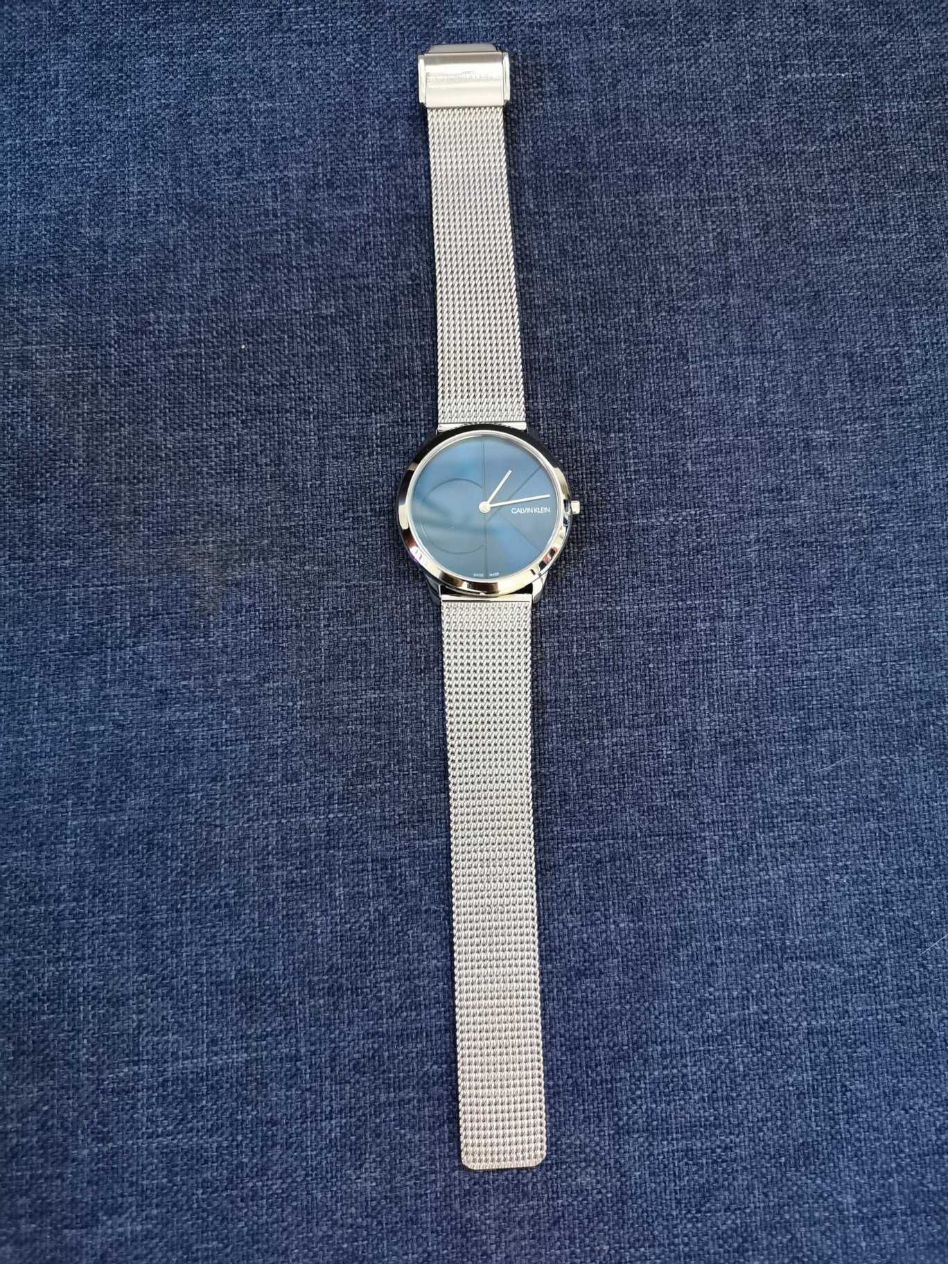 Oryginalny zegarek damski Calvin Klien Minimal Medium Mesh K3M2212N
